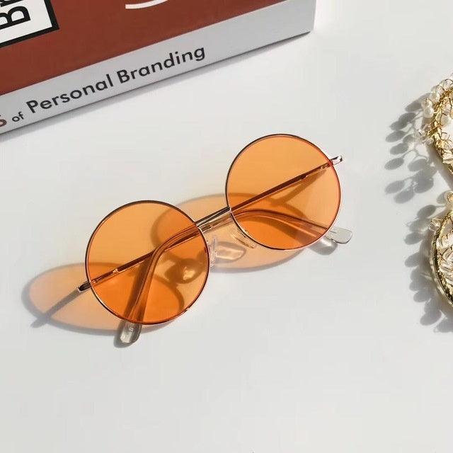 Vintage Round Kids Sunglasses - PeppyPebbles