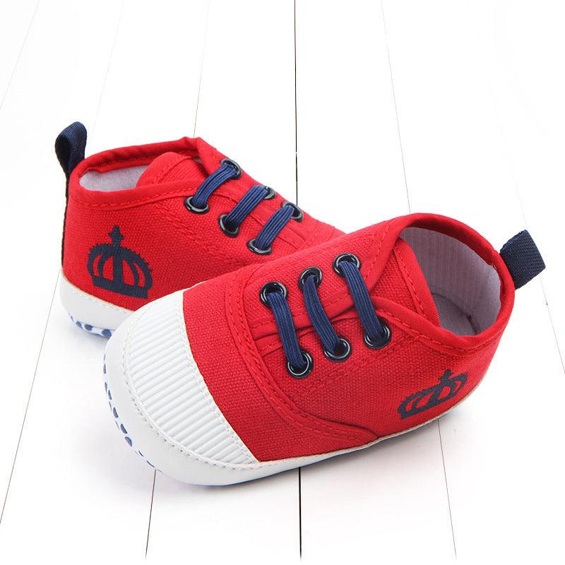 Canvas Baby Toddler Shoes - PeppyPebbles