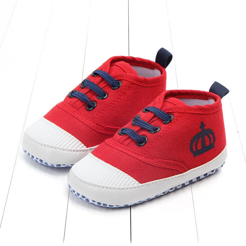 Canvas Baby Toddler Shoes - PeppyPebbles