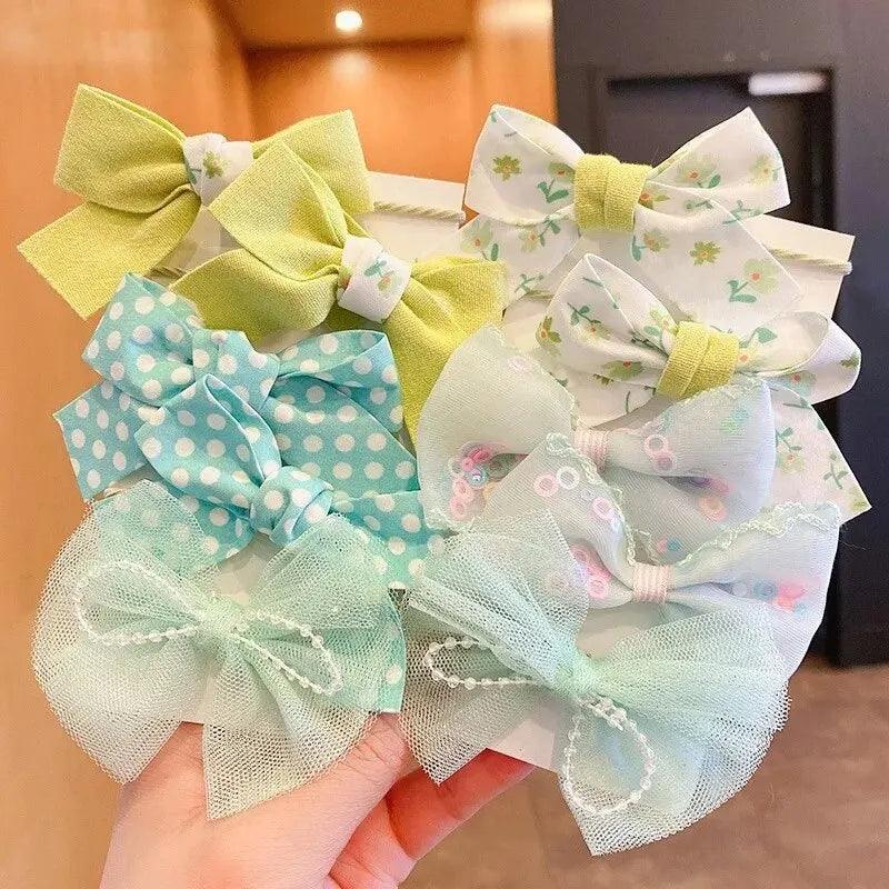 Floral Scrunchies Headband Set (17 Styles) - PeppyPebbles