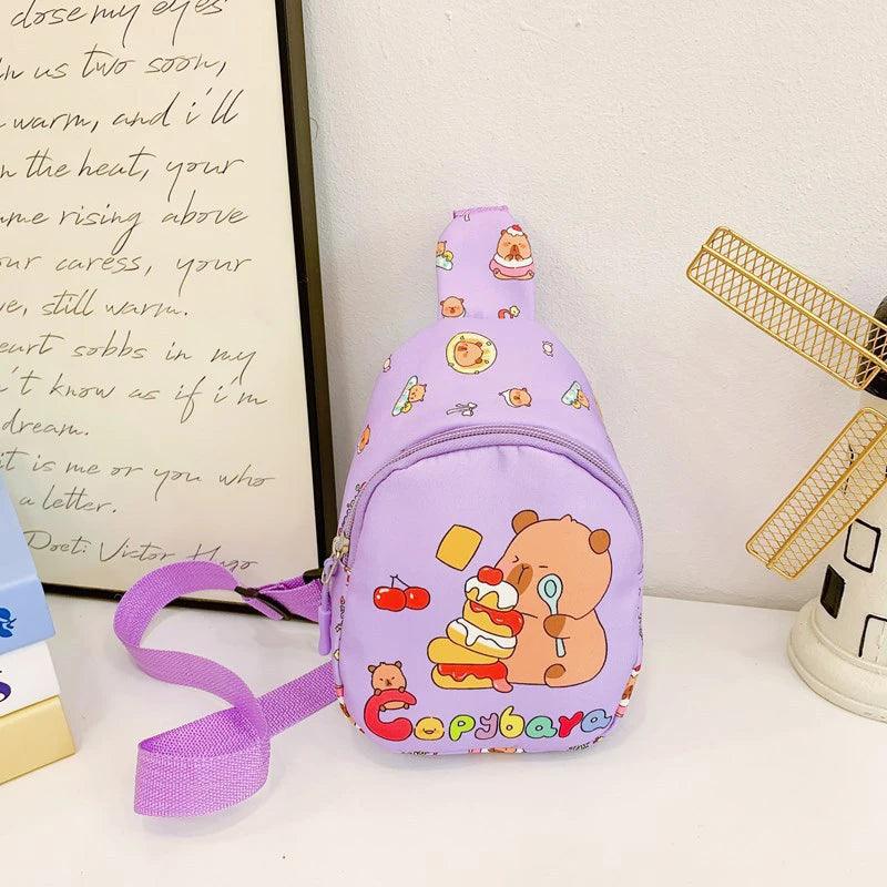 Capybara Kids Crossbody Bag - PeppyPebbles