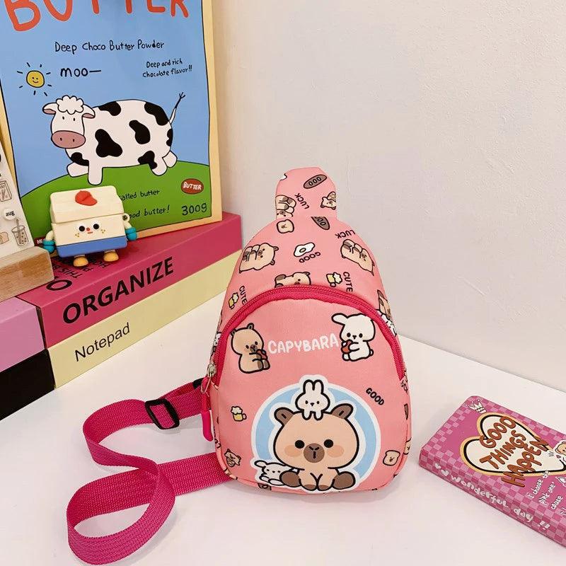 Capybara Kids Crossbody Bag - PeppyPebbles