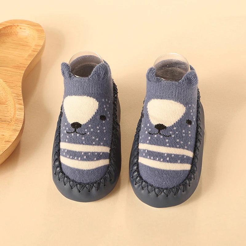 Cute Baby Socks Shoes First Walkers - PeppyPebbles