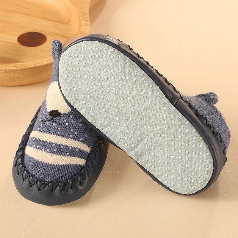 Cute Baby Socks Shoes First Walkers - PeppyPebbles