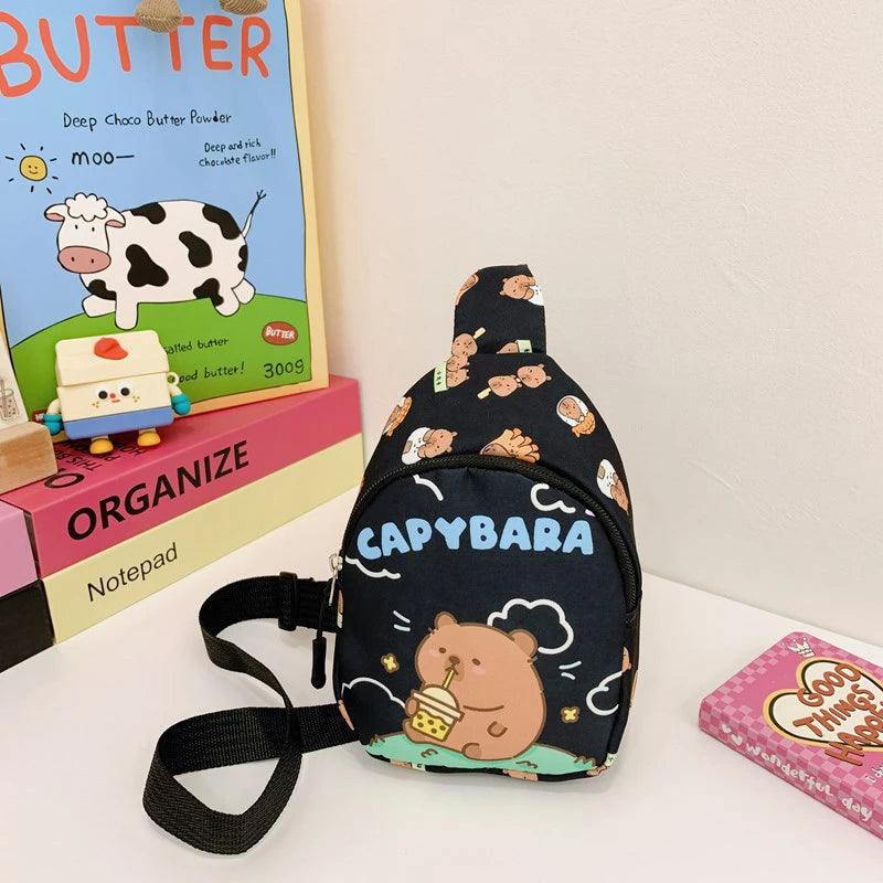 Capybara Kids Crossbody Bag - PeppyPebbles