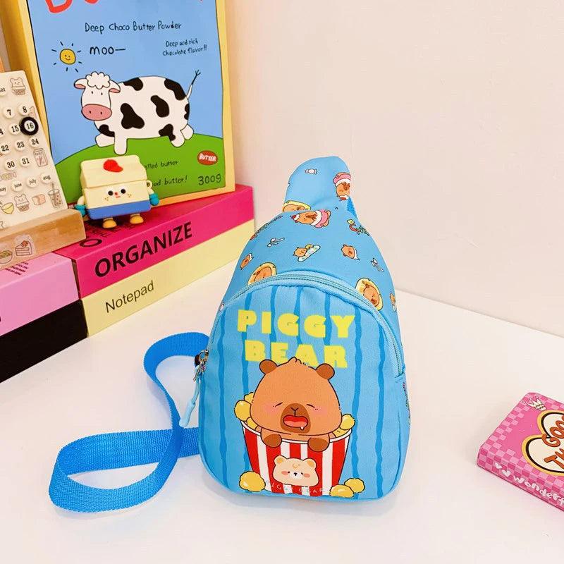 Capybara Kids Crossbody Bag - PeppyPebbles