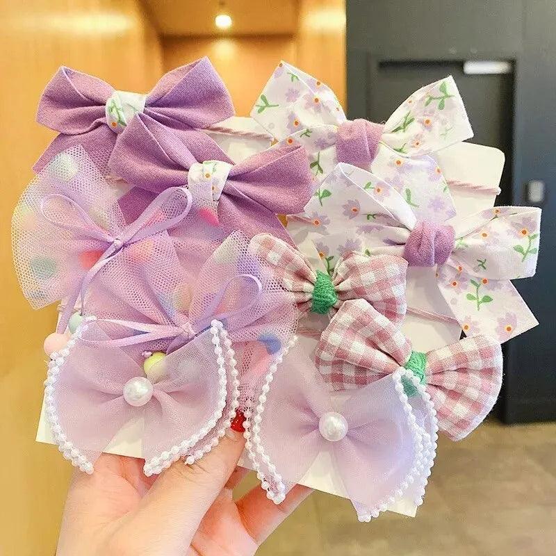 Floral Scrunchies Headband Set (17 Styles) - PeppyPebbles