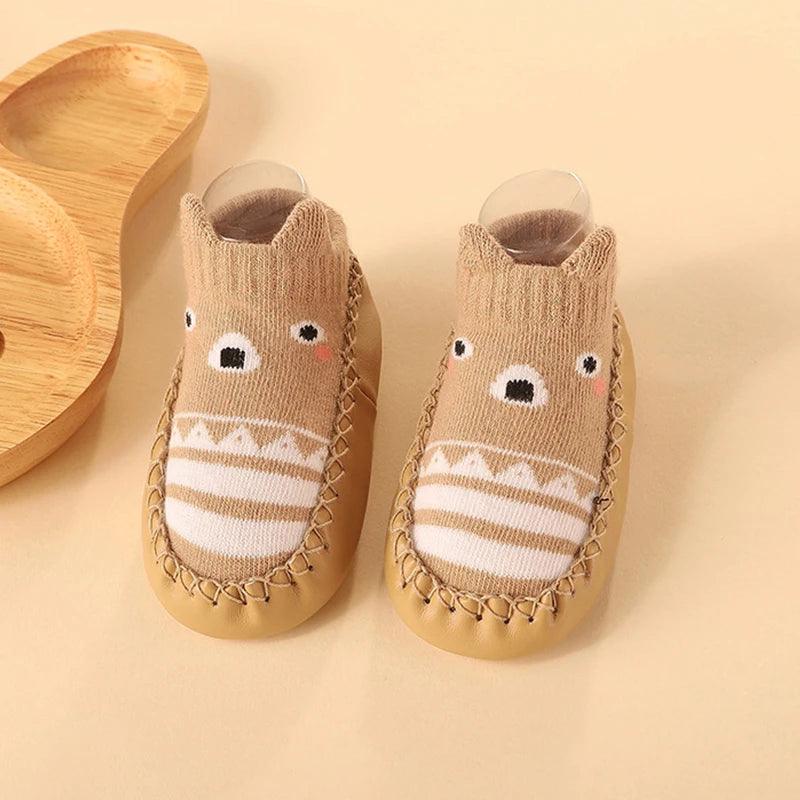 Cute Baby Socks Shoes First Walkers - PeppyPebbles