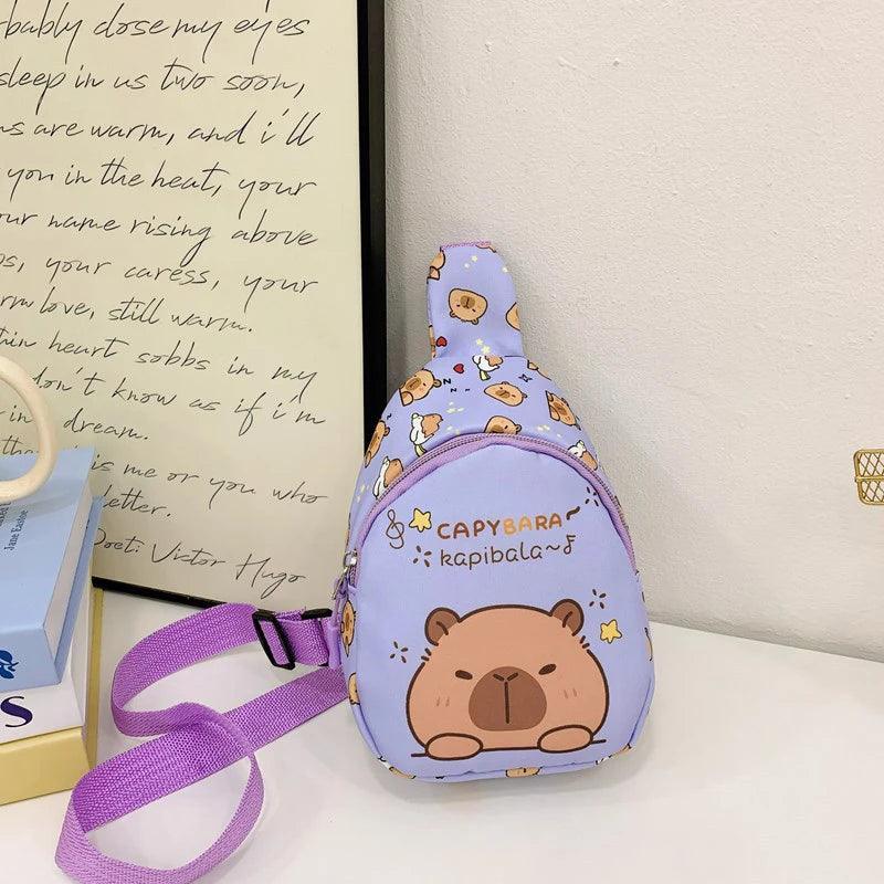 Capybara Kids Crossbody Bag - PeppyPebbles