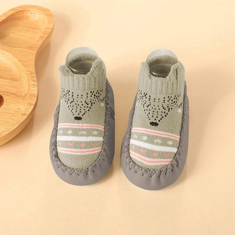 Cute Baby Socks Shoes First Walkers - PeppyPebbles