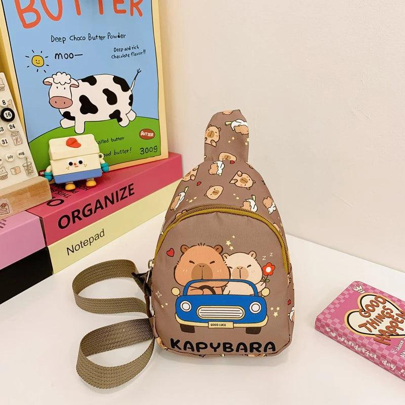 Capybara Kids Crossbody Bag - PeppyPebbles