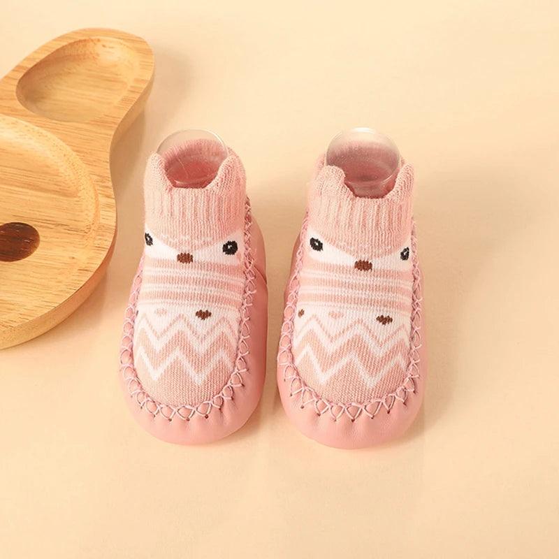 Cute Baby Socks Shoes First Walkers - PeppyPebbles