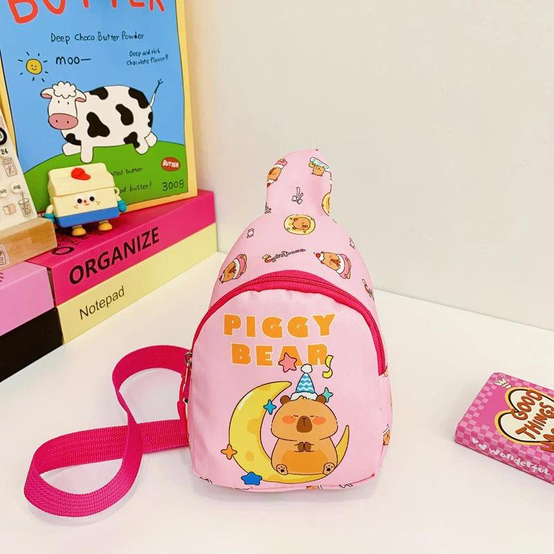 Capybara Kids Crossbody Bag - PeppyPebbles