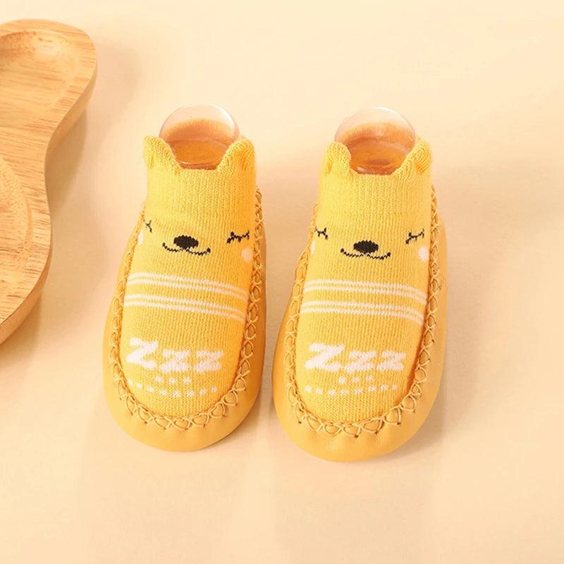 Cute Baby Socks Shoes First Walkers - PeppyPebbles