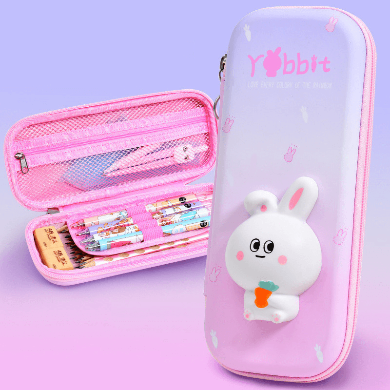 3D Decompression Multifunctional Pencil Case (8 Styles) - PeppyPebbles